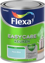 Flexa | Easycare Muurverf Mat Keuken | Aqua Blue - Kleur van het jaar 2004 | 1L