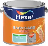 Flexa | Easycare Muurverf Mat | Aqua Blue - Kleur van het jaar 2004 | 2.5L