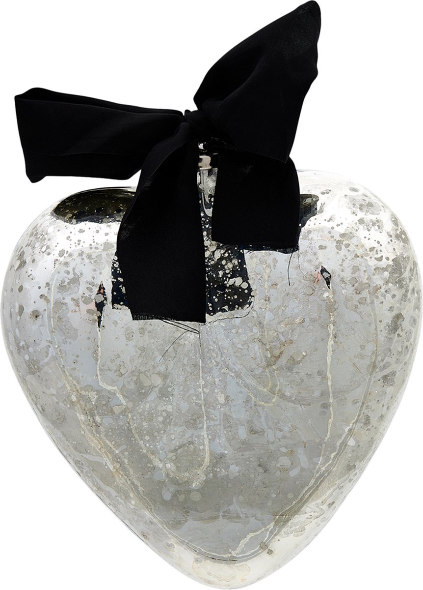 Riviera Maison Kerst Decoratie Zilver - Classic Decoration Heart