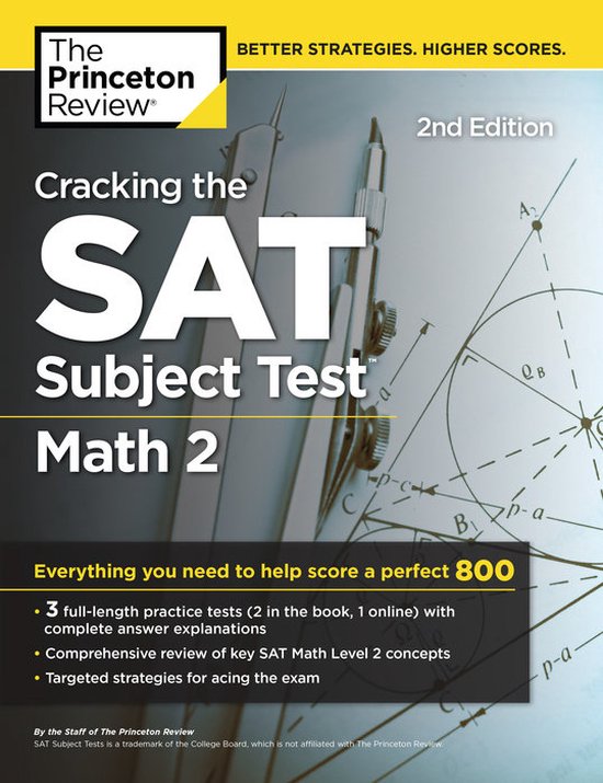 Cracking the Sat Math 2 Subject Test | 9781524710804 | Princeton Review | Boeken | bol.com
