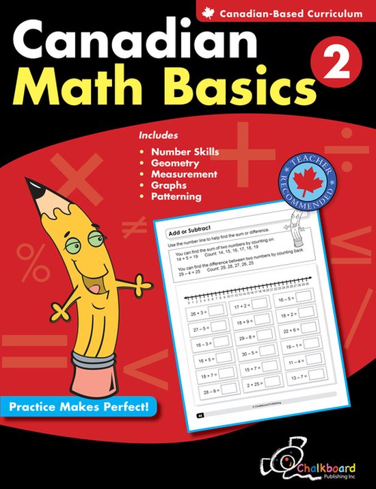 Math Basics- Canadian Math Basics Grade 2 - cover