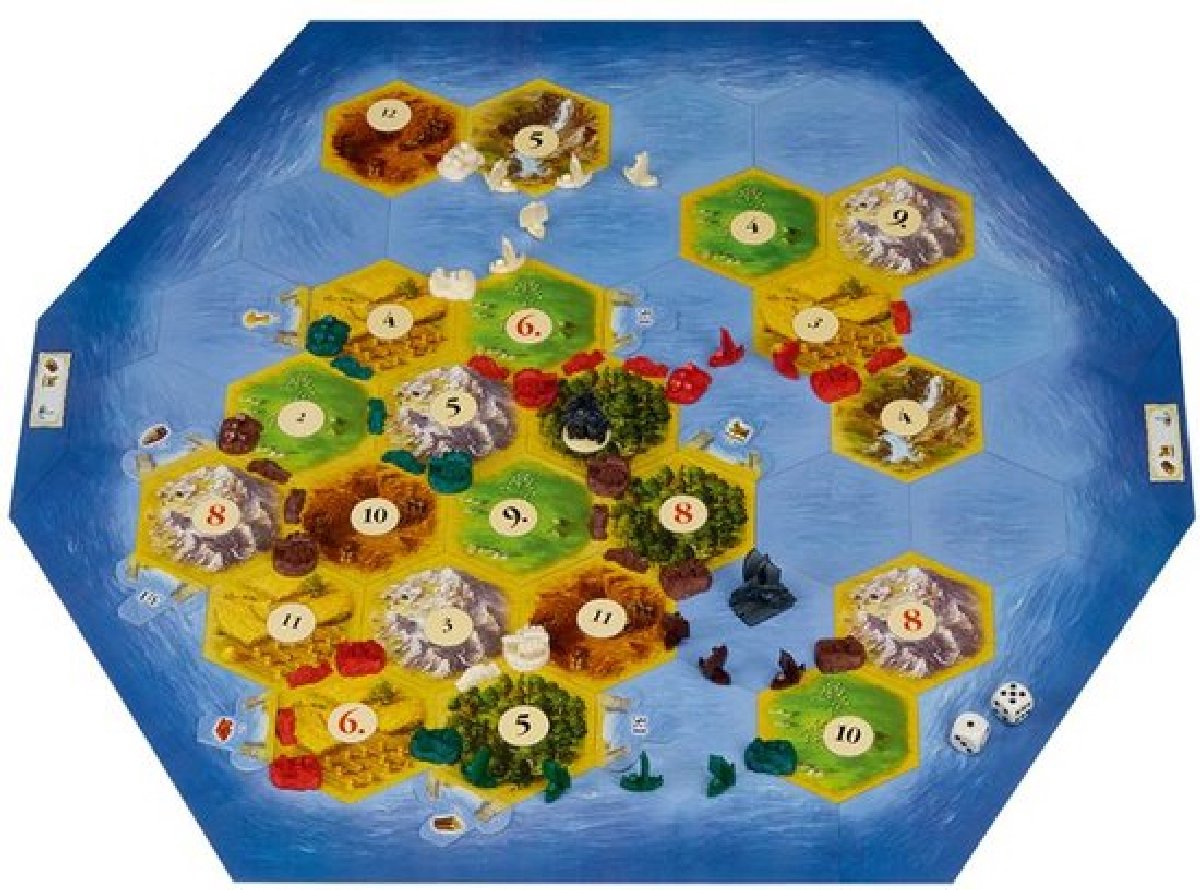 Catan Uitbreiding De Zeevaarders 5/6 spelers Bordspel Games