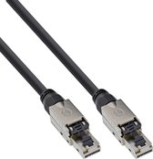 InLine 77860S netwerkkabel Zwart 60 m Cat6a U/UTP (UTP)