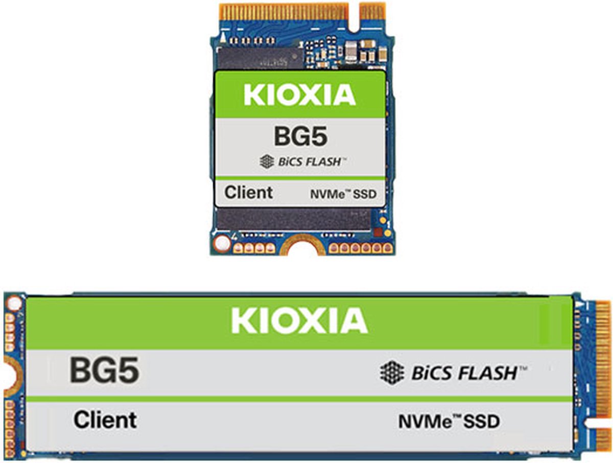 Kioxia KBG50ZNV512G, 512 GB, M.2, 3500 MB/s, 64 Gbit/s