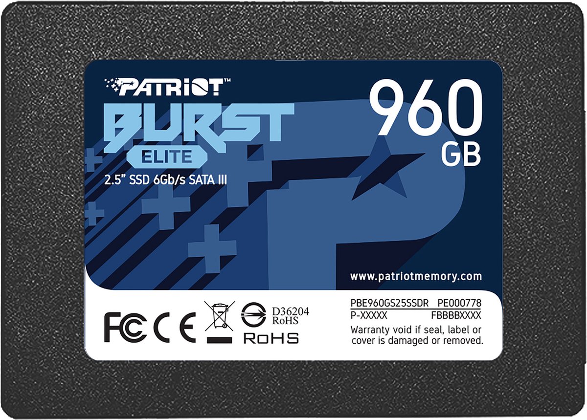 Patriot Memory Burst Elite 2.5 960 GB SATA III SSD