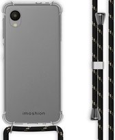iMoshion Hoesje Geschikt voor Samsung Galaxy A23 (5G) Hoesje Met Koord - iMoshion Backcover met koord - Transparant