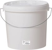 Emmer 10 liter met deksel - voedsel bewaren - voeding opbergen - afsluitbare emmer