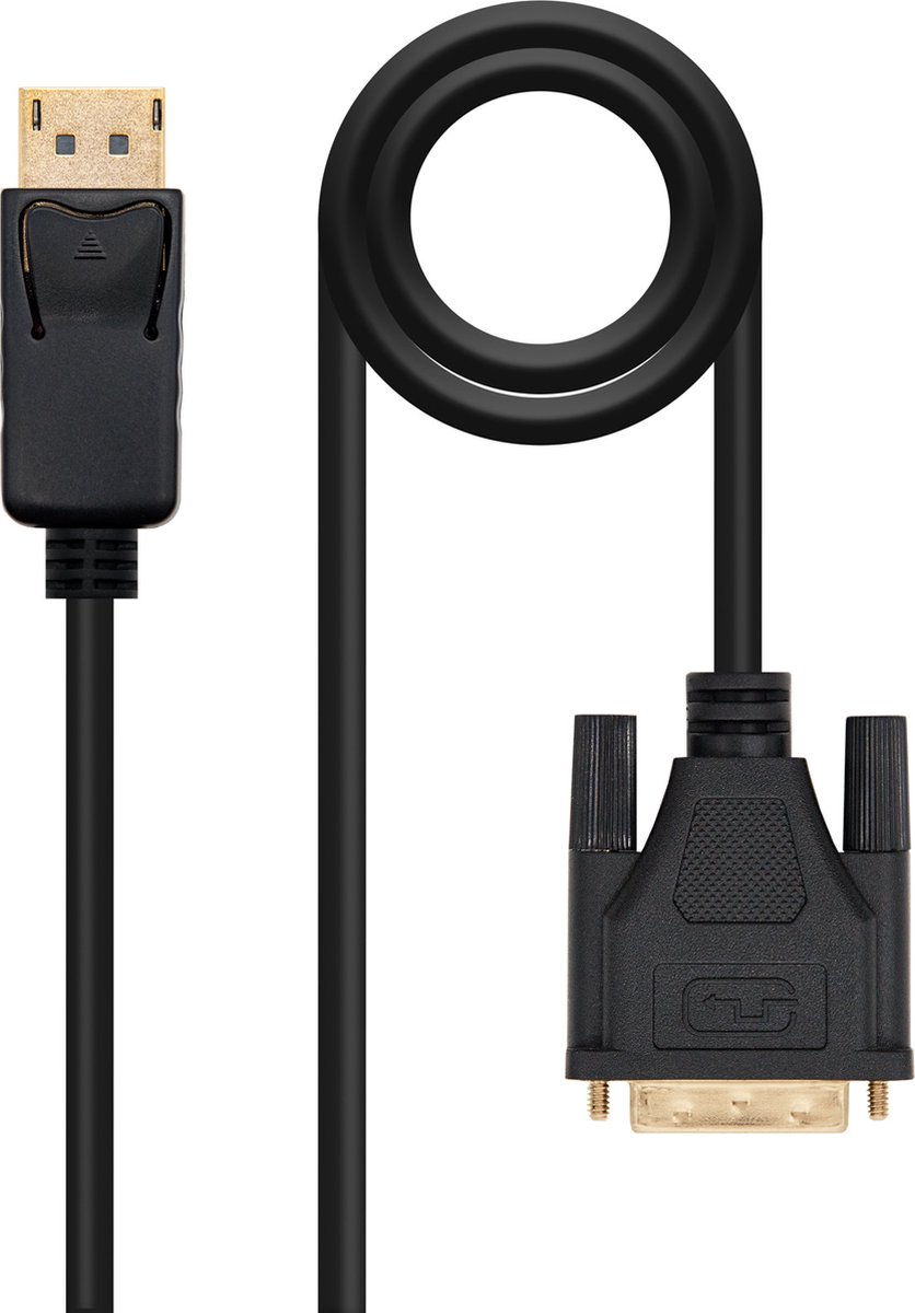 DisplayPort to DVI Adapter NANOCABLE 10.15.4501 1 m Black