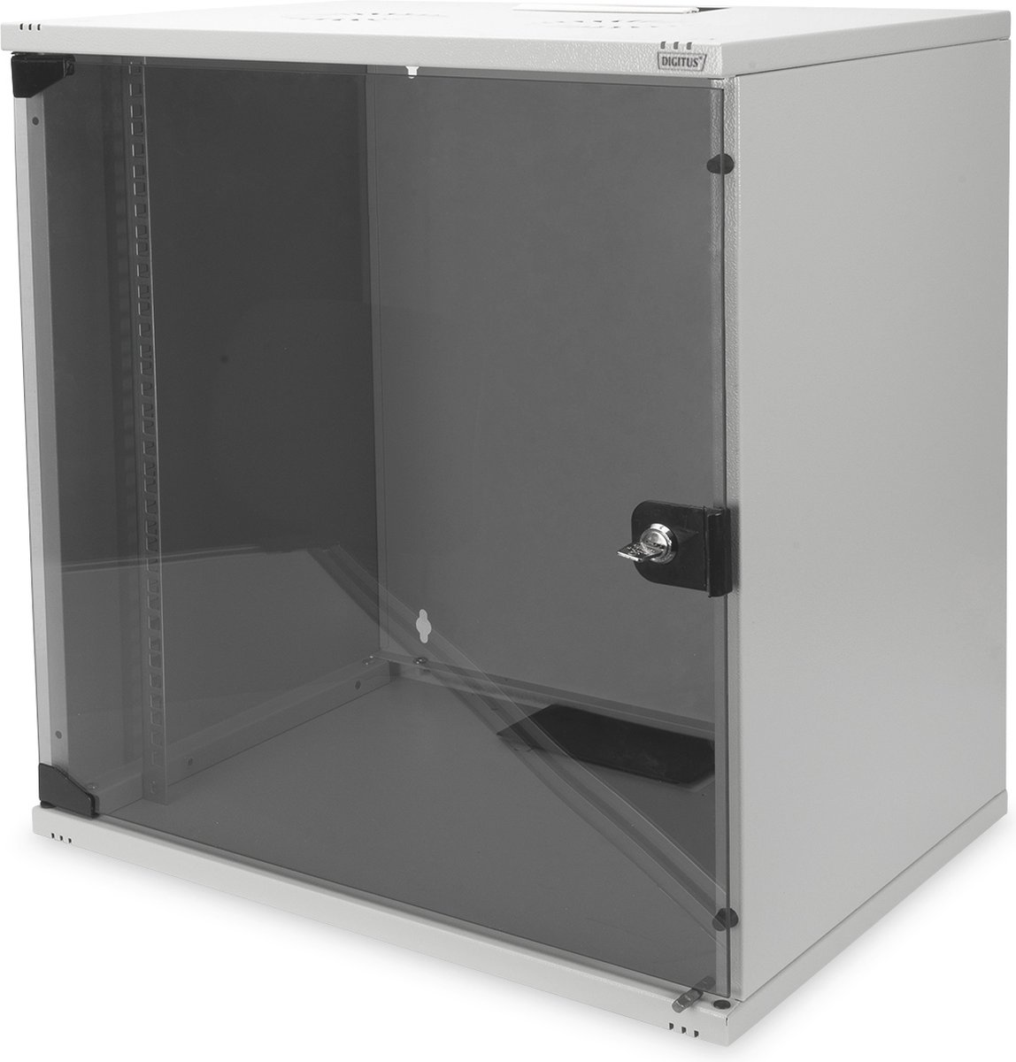 Digitus DN-19 12-U-S-1 19inch-wandkast (b x h x d) 540 x 595 x 400 mm 12 HE Grijs-wit (RAL 7035)