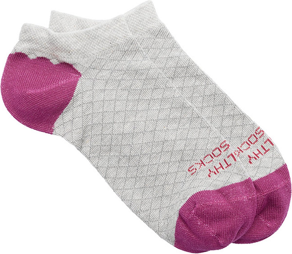 Healthy Seas Socks dames moray sneaker grijs - 36-40