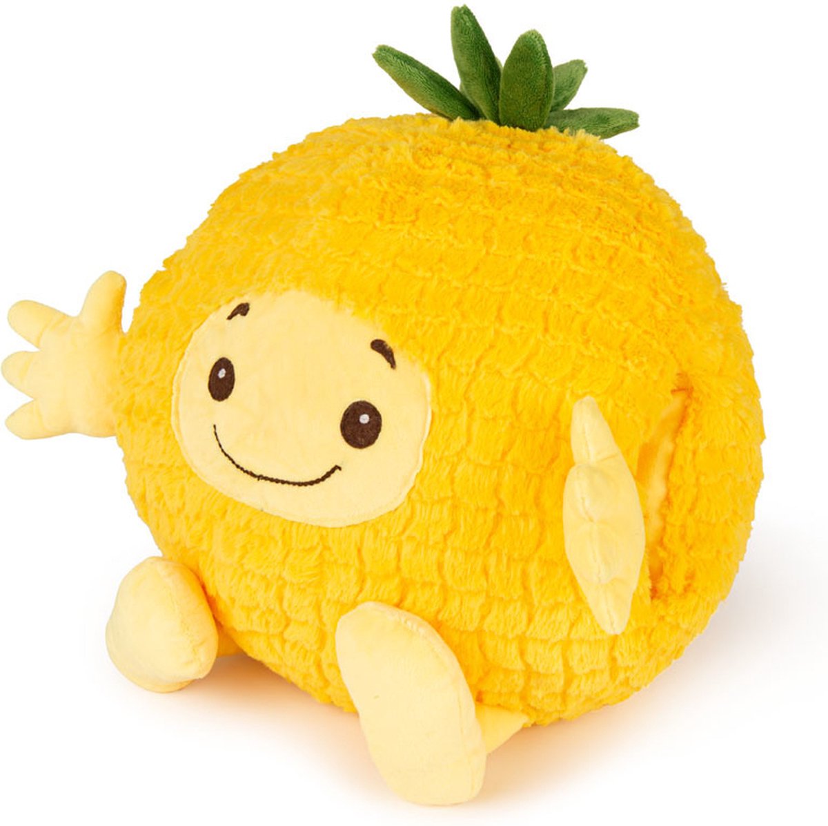 Goedkoopste Noxxiez knuffelkussen handwarmer Ananas