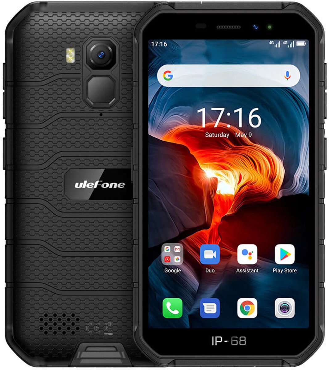 Ulefone Armor X7 Pro 12,7 cm (5") 4 GB 32 GB Dual SIM 4G Micro-USB Zwart Android 10.0 4000 mAh