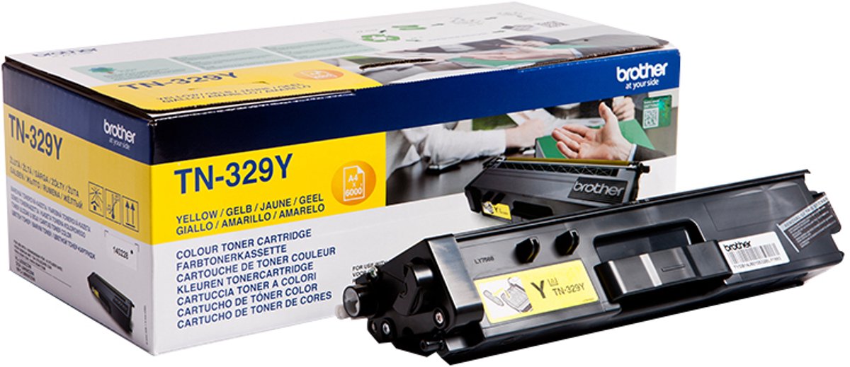 Brother TN-329YP tonercartridge 1 stuk(s) Origineel Geel