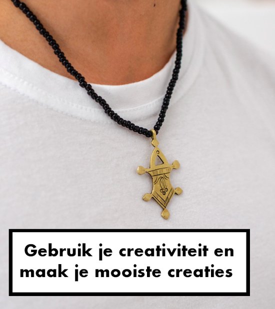 Spinner voor armband, spinner voor kralen, set houten kralen met