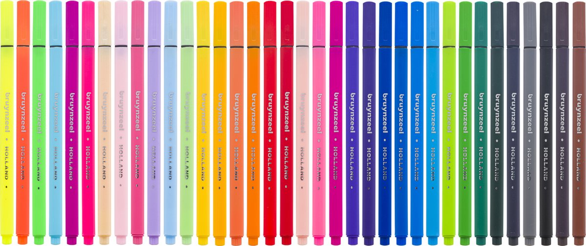 Bruynzeel Fineliner set 36 kleuren — afbeelding 2