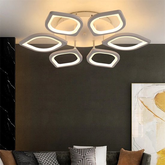 Uniclamps LED - Plafondlamp Wit - Woonkamerlamp - Moderne lamp