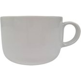 Koffiekop YOUNG met oor - Wit - Keramiek - Ø 9 cm - Set van 4