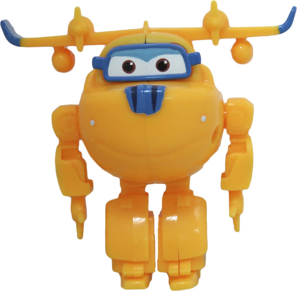 Super Wings - Donnie speelfiguurtje/taarttopper - kunststof -8x8x11cm