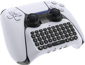 Bol.com YONO Toetsenbord geschikt voor PS5 Controller - Bluetooth Qwerty Keyboard - Accessoires voor Playstation 5 - Wit aanbieding