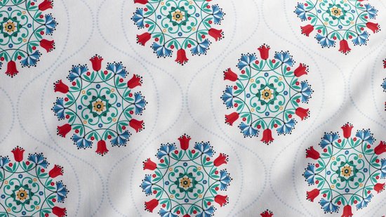 De Witte Lietaer Housse de Couette Holly - Double - 200x200/220 cm - Dragon Fly