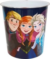 Poubelle Frozen - plastique - jante en métal - poubelle - poubelle à papier - Autocollants Frozen GRATUITS