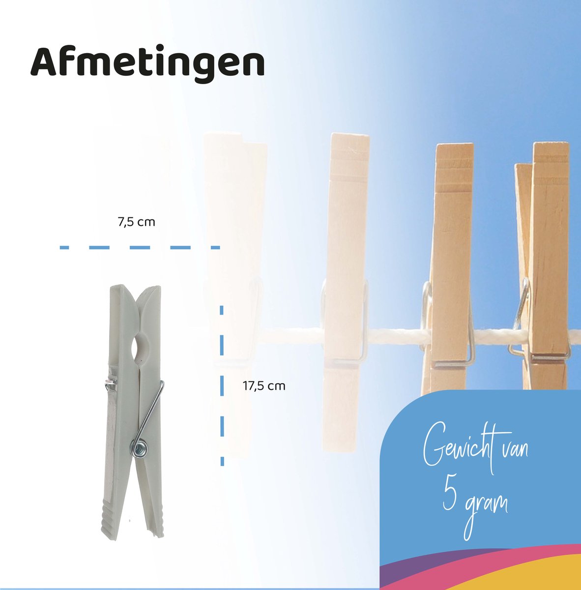 Droogrek Clips - 30 stuks winddichte wasknijpers voor huishoudelijk gebruik met mand, kleine sokkenklemmen | ondergoed handdoeken, 's, draagbare ticketclips d