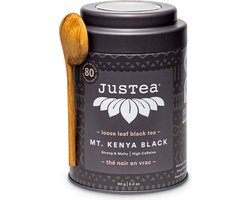 Justea - Mount Kenya Black – Keniaanse Zwarte Thee | Losse Ontbijtthee in Designblik