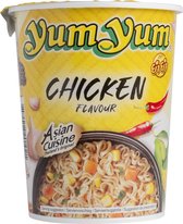 Yum Yum Instant Noodles Kip in Cup 12 x 70 Gram