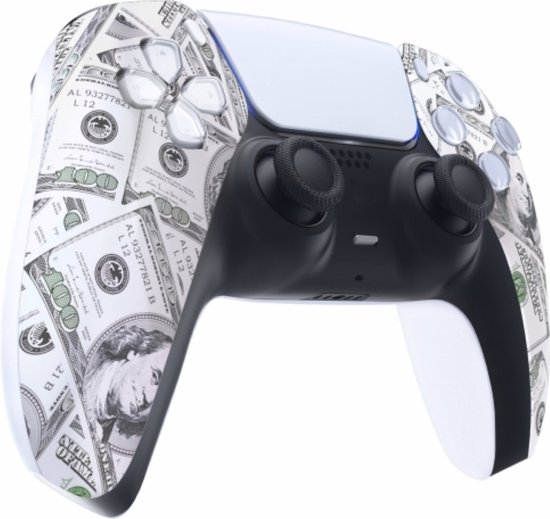 CS Draadloze Controller voor PS5 Dollars Custom