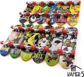 Vinger Skateboard PRO - Aluminium - Mini Skateboard - Fingerboard - Vingerboard - Set 5 Stuks Willekeurig