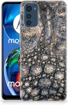 Hippe Hoesjes Motorola Moto E32 Telefoon Hoesje Krokodillenprint