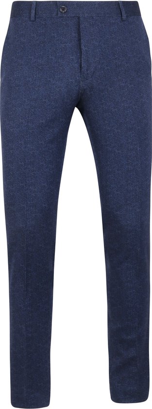 Convient - Pantalon Jersey Melange Bleu Foncé - Coupe slim - Pantalon Homme taille 56