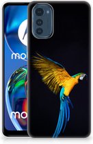 GSM Hoesje Motorola Moto E32 Bumper Hoesje Papegaai