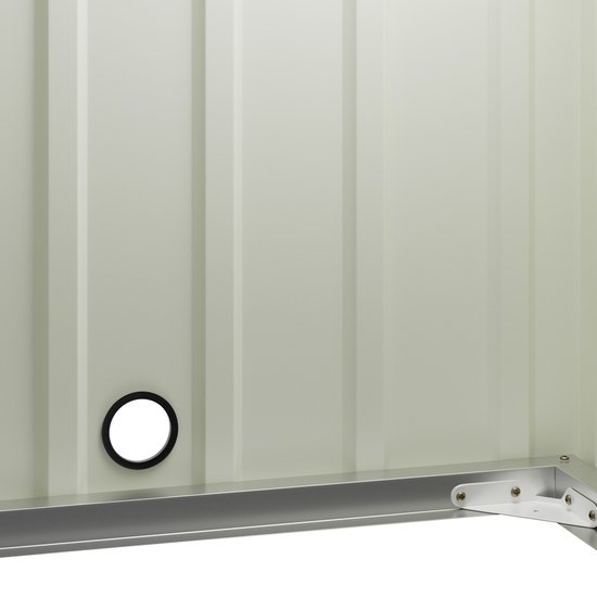 Gardebruk Robotmaaier Garage - Zadeldak Metaal 86x100x63cm Groen van Gardebruk — afbeelding 2