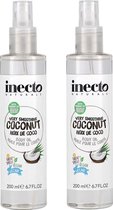 Inecto - Coconut Body Oil - 2 pak - Hydraterend - Natuurlijk - Heerlijke Geur