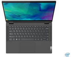 Lenovo IdeaPad Flex 5 15IIL05 Intel® Core™ i7 i7-1065G7 Hybride (2-in-1) 39,6 cm (15.6") Touchscreen Full HD 16 GB DDR4-SDRAM 512 GB SSD Wi-Fi 6 (802.11ax) Windows 10 Home US International Grijs