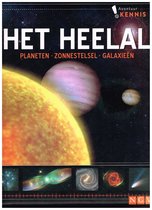 Het heelal lees je slim met avontuur kennis! planeten zonnestelsel galaxieën hardcover grootformaat boek 28,7x23,7x1,3 cm