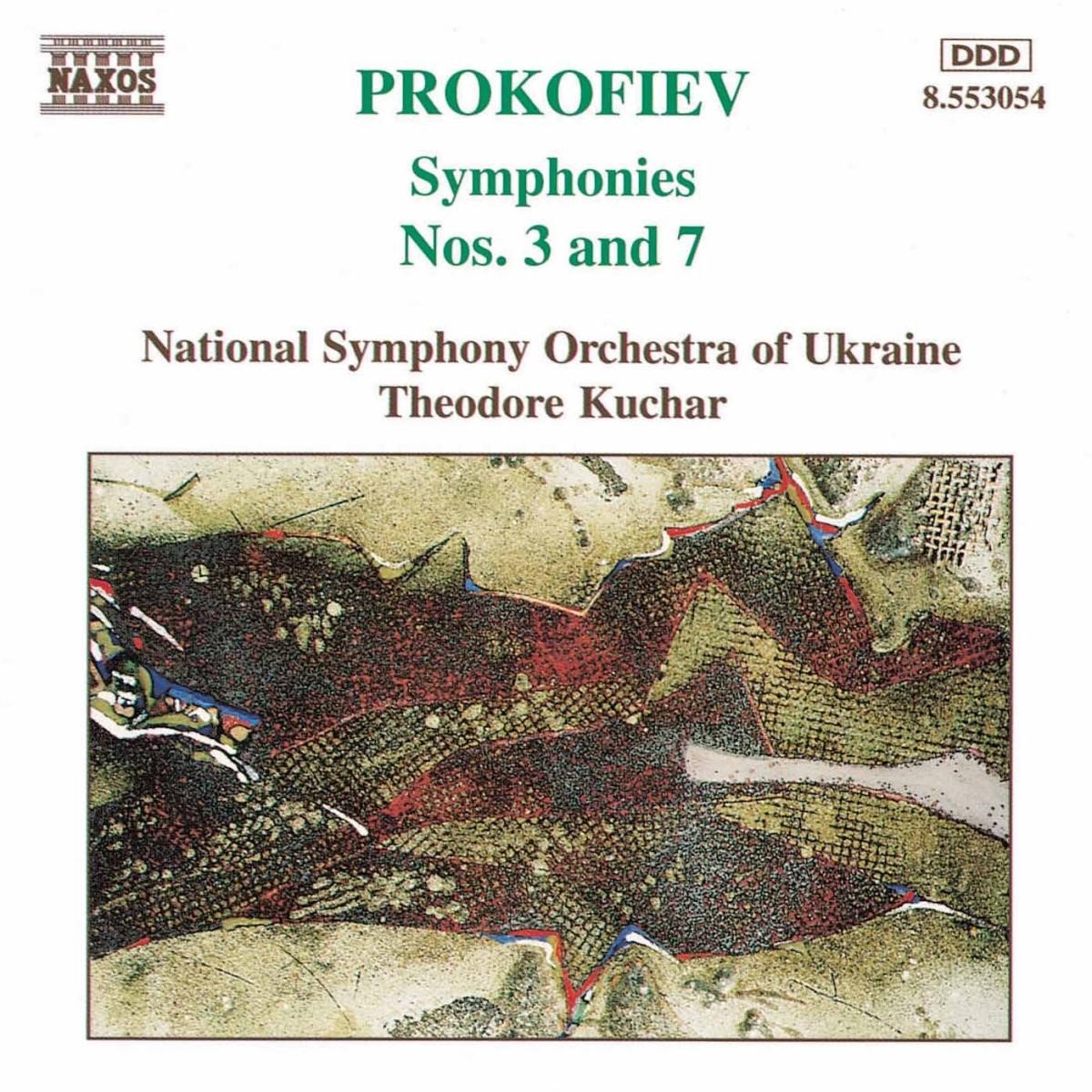 National Symphony Orchestra Of Ukraine, Theodore Kuchar - Prokofiev: Symphonies 3 & 7 (CD)