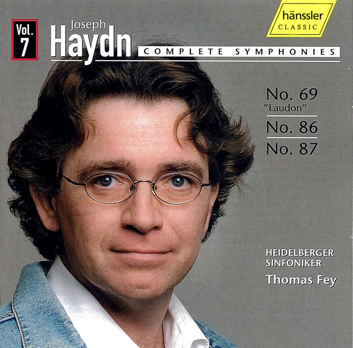 Heidelberger Sinfoniker, Thomas Fey - Haydn: Complete Symphonies Nr. 69, 87, 86 (CD)