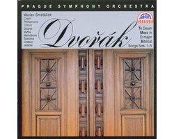 Prague Symphony Orchestra, Václav Smetácek - Dvořák: Mass In D major, Biblical Songs, Te Deum (CD)