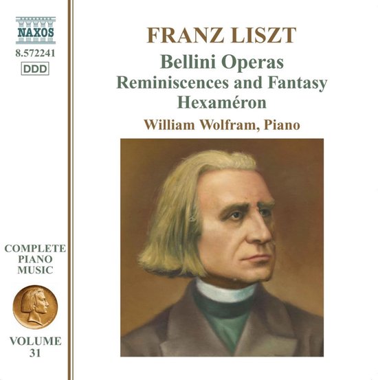 William Wolfram - Liszt: Reminiscences Of Norma And I Purita (CD)