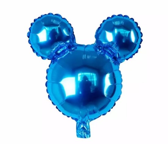 Mickey - Minnie Mouse - Folie - Ballon - Disney - Feest - Decoratie - Donker blauw 60 cm