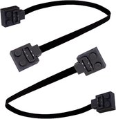 Cada JV9015.04 Verlengkabel / Extension cable 50cm (twee stuks) - Compatibel met de bekende merken - Motoren, accu, afstandsbediening
