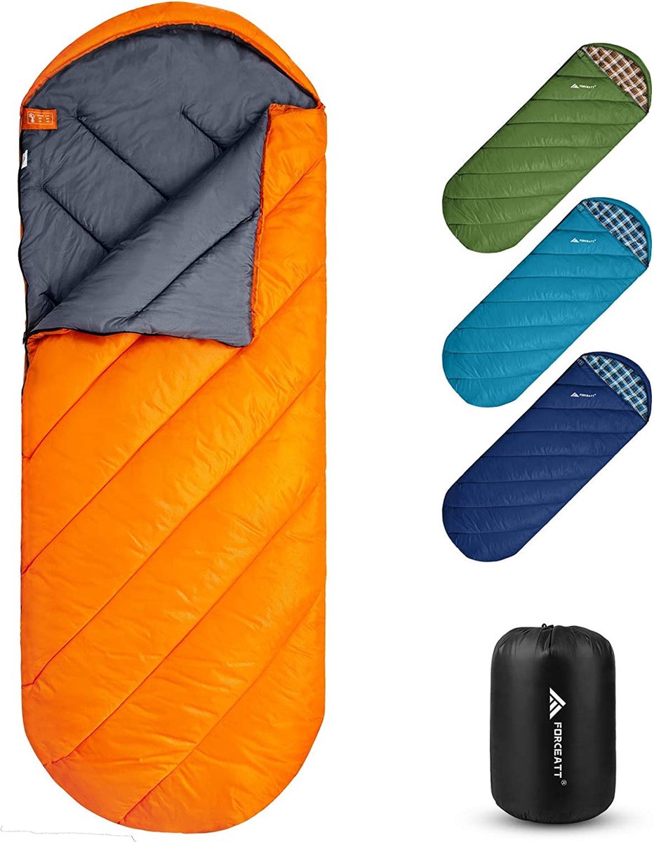Slaapzak – sleeping bag – camping – tent – warm – duurzaam luxe slaapzak
