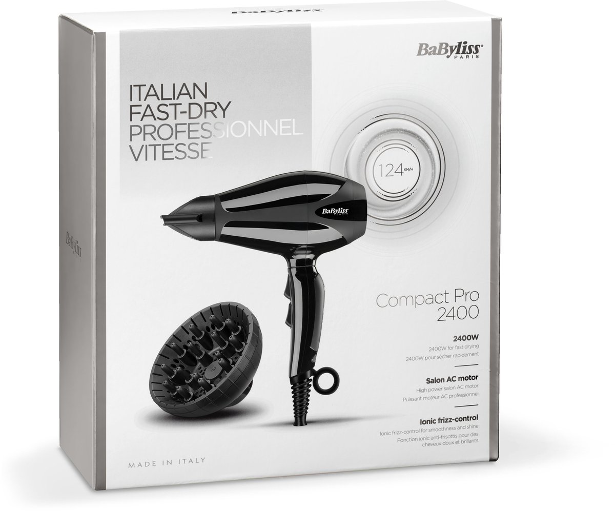 BaByliss Compact Pro 2400 6715DE - Föhn