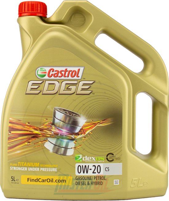 Motorolie Castrol Edge C5 0W20 | bol.com