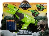 WORLD OF DINOSAURS Dinopistool + 5st foampijlen | pijltjes pistool | Dino | dinosaurus | T-Rex