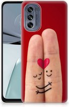 GSM Hoesje Motorola Moto G62 5G TPU Bumper Super als Valentijnscadeau Liefde