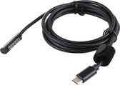 USB-C / Type-C-voeding PD 65W snellaadkabel voor Microsoft Surface Pro 2, kabellengte: 1,5 m