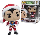 Funko Pop! DC Comics: Superman Saves the Day Holliday #353 Flocked Exclusive